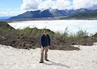 Aaron at the Kennicott Glacier in Alaska